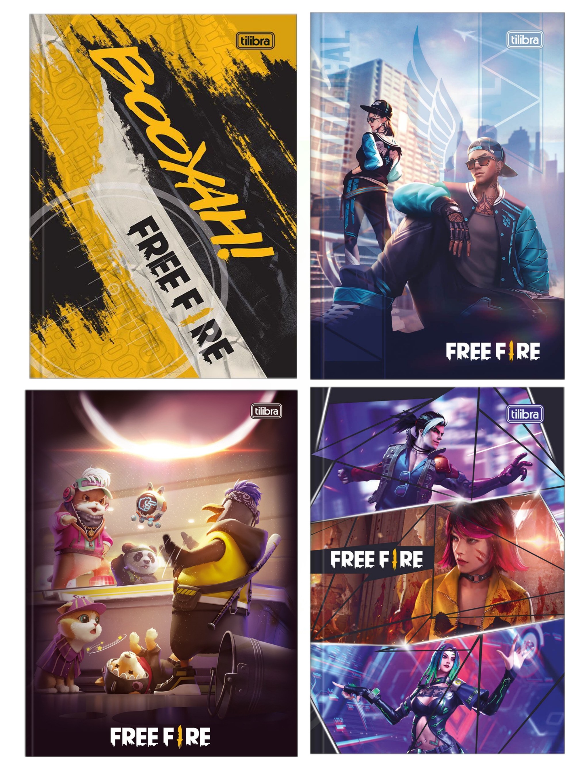CAD BROC TILIBRA CD 1/4 FREE FIRE 8