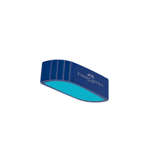 BORRACHA BICOLOR AZUL FABER