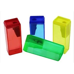 APONTADOR PLASTICO RETANGULAR 6CM FUTURO