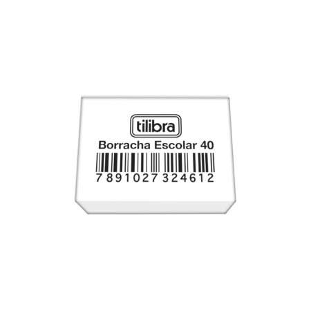 BORRACHA BRANCA TILIBRA 40 