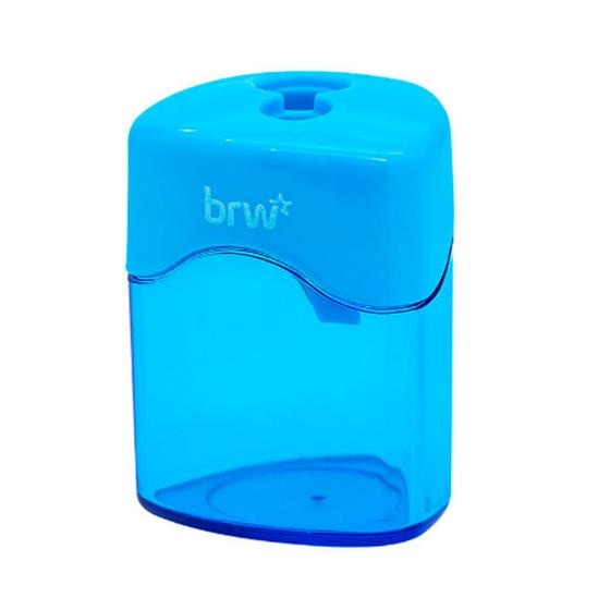 APONTADOR PLASTICO TRIANGULAR DUPLO BRW
