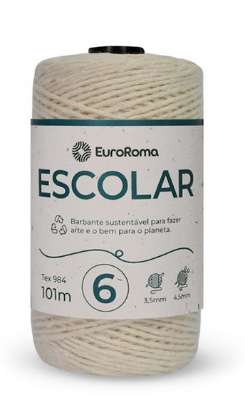 BARBANTE EUROF ESC CRU 100G N.6 