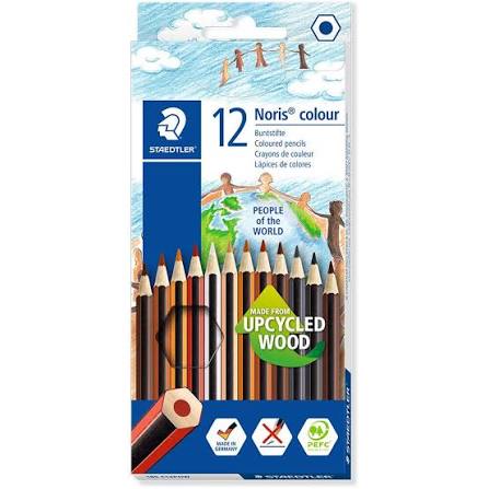 LAPIS DE COR 12 CORES PESSOAS STAEDTLER