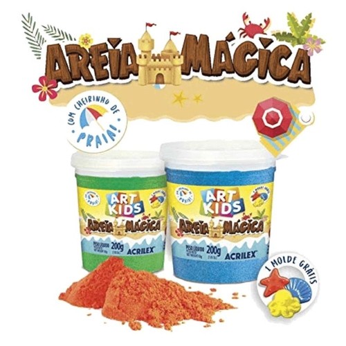 AREIA MAGICA ACRILEX