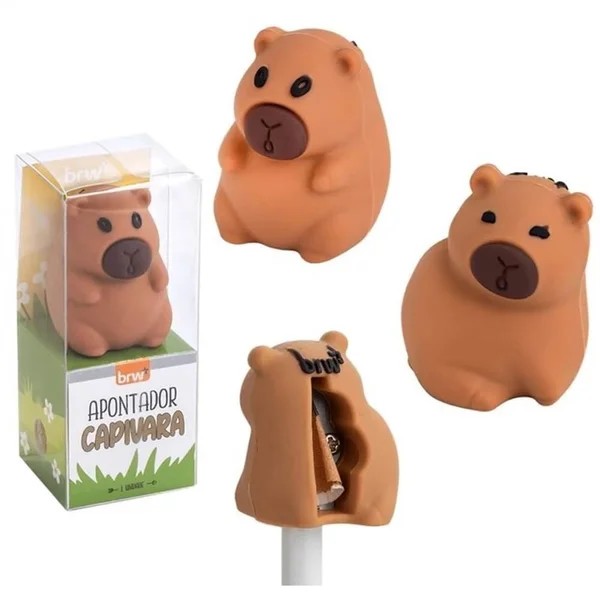 APONTADOR PLASTICO CAPIVARA BRW