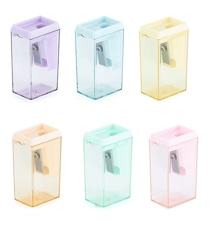APONTADOR PLASTICO RETANGULAR 4CM FUTURO